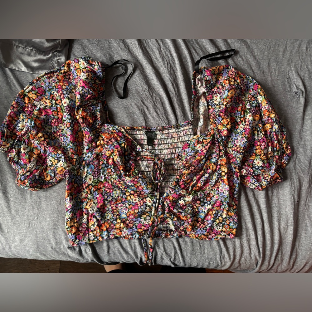 Floral Off-Shoulder Top